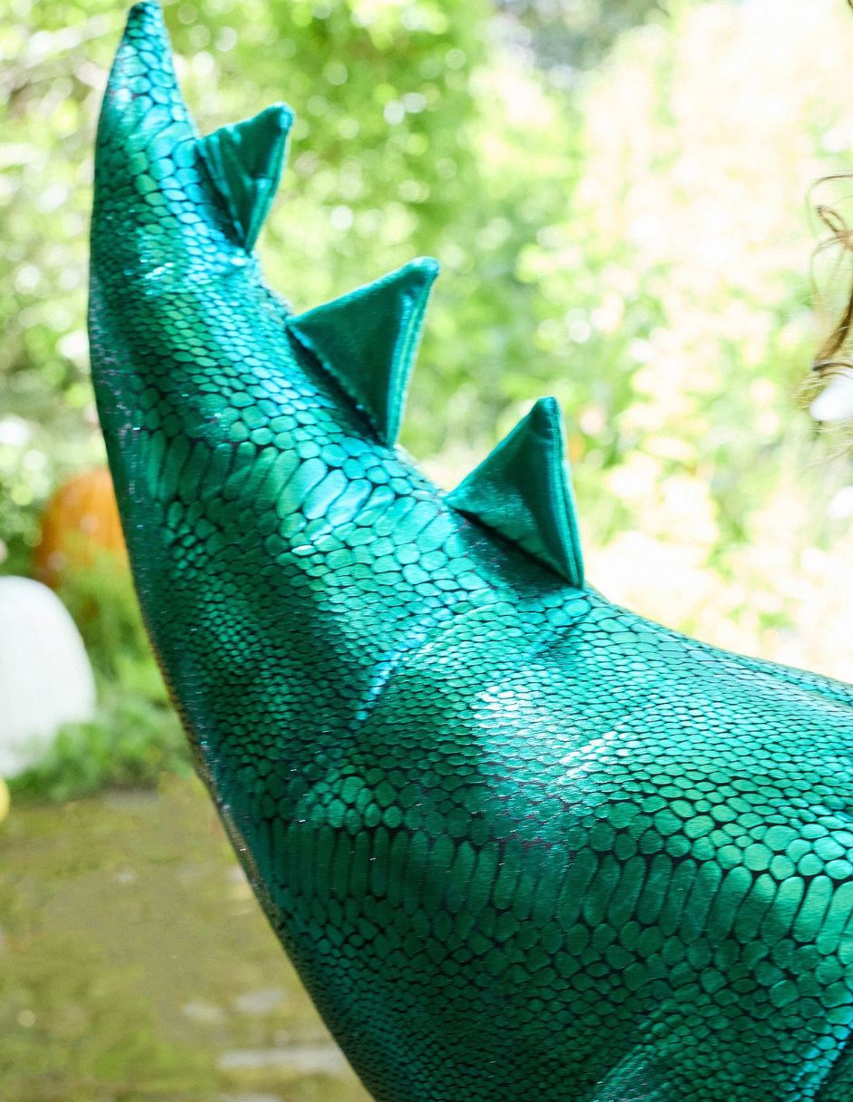 Disfraz Green Dragon Ride On de Dragón 5