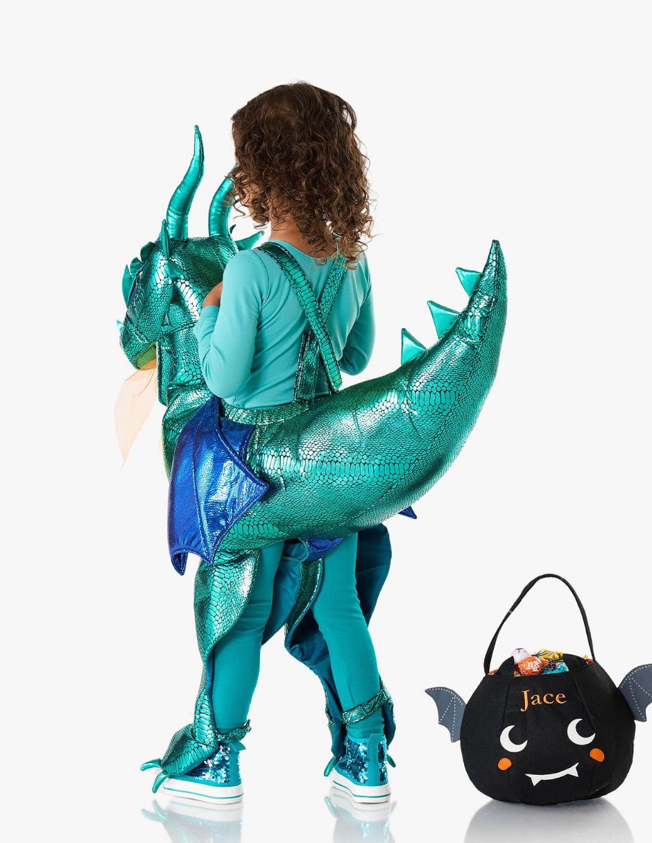 Disfraz Green Dragon Ride On de Dragón 7