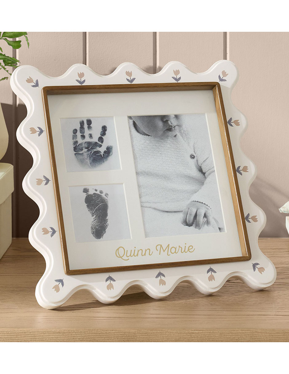 Portarretrato Rylee Cru Frames de madera para 3 fotos