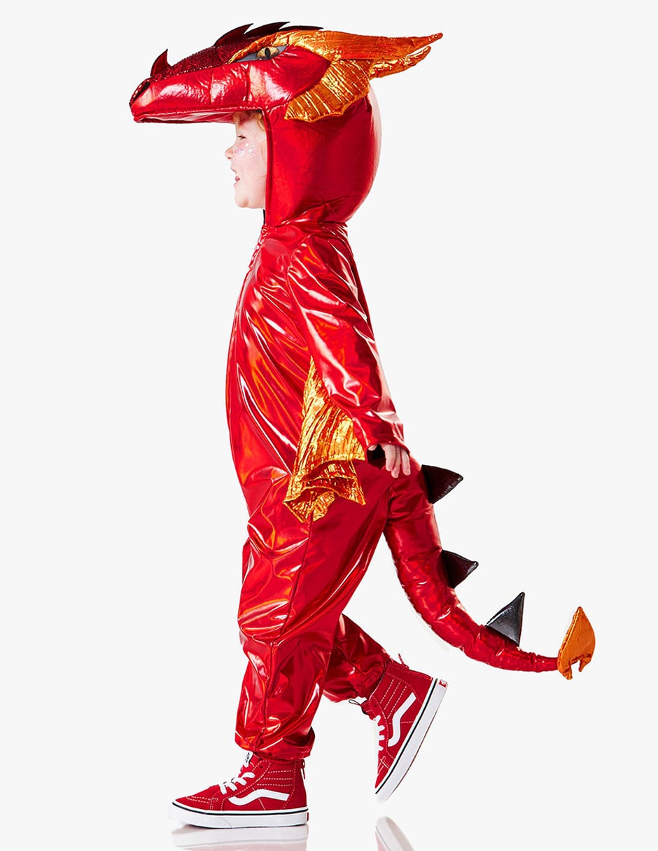 Disfraz Red Metallic de dragón