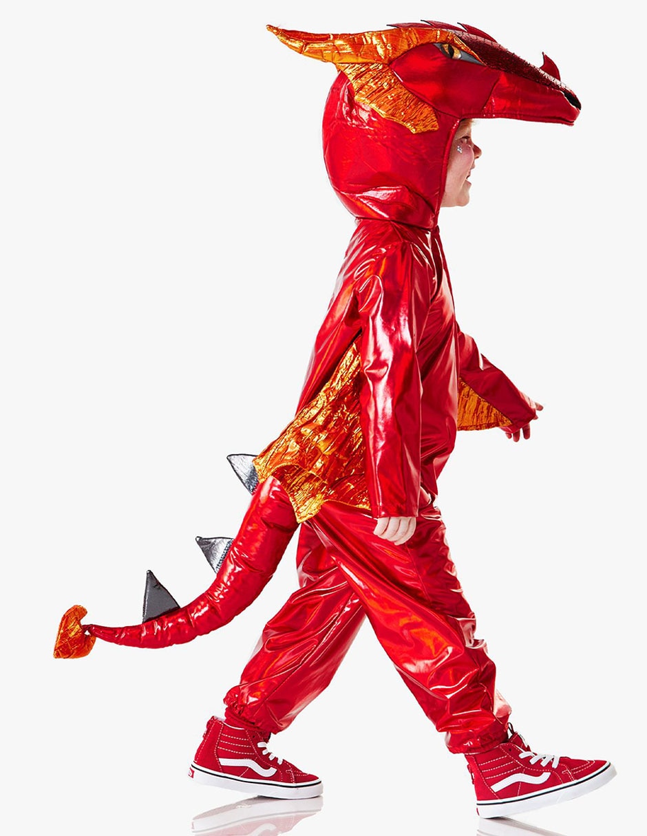 Disfraz Red Metallic de dragón