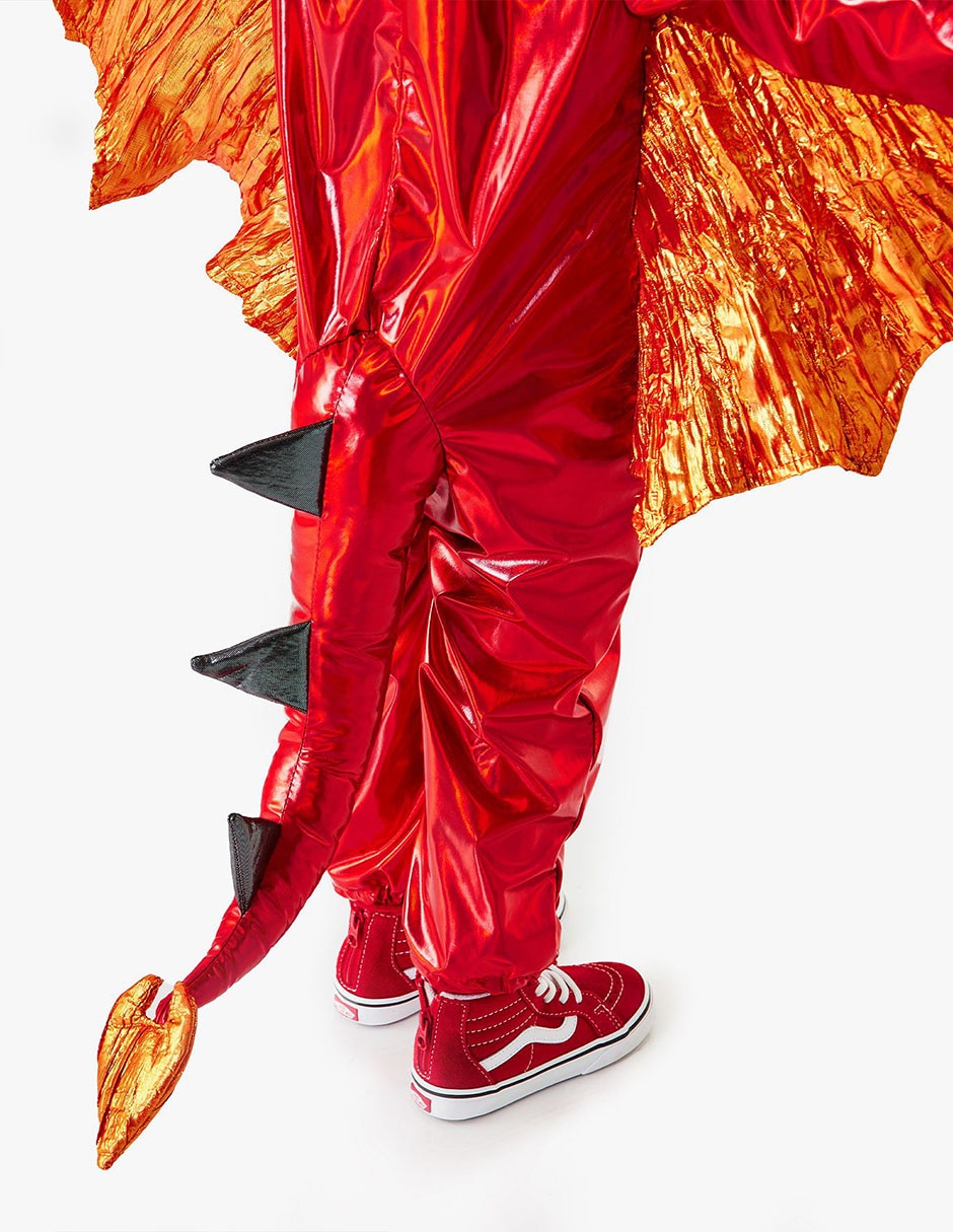 Disfraz Red Metallic de dragón