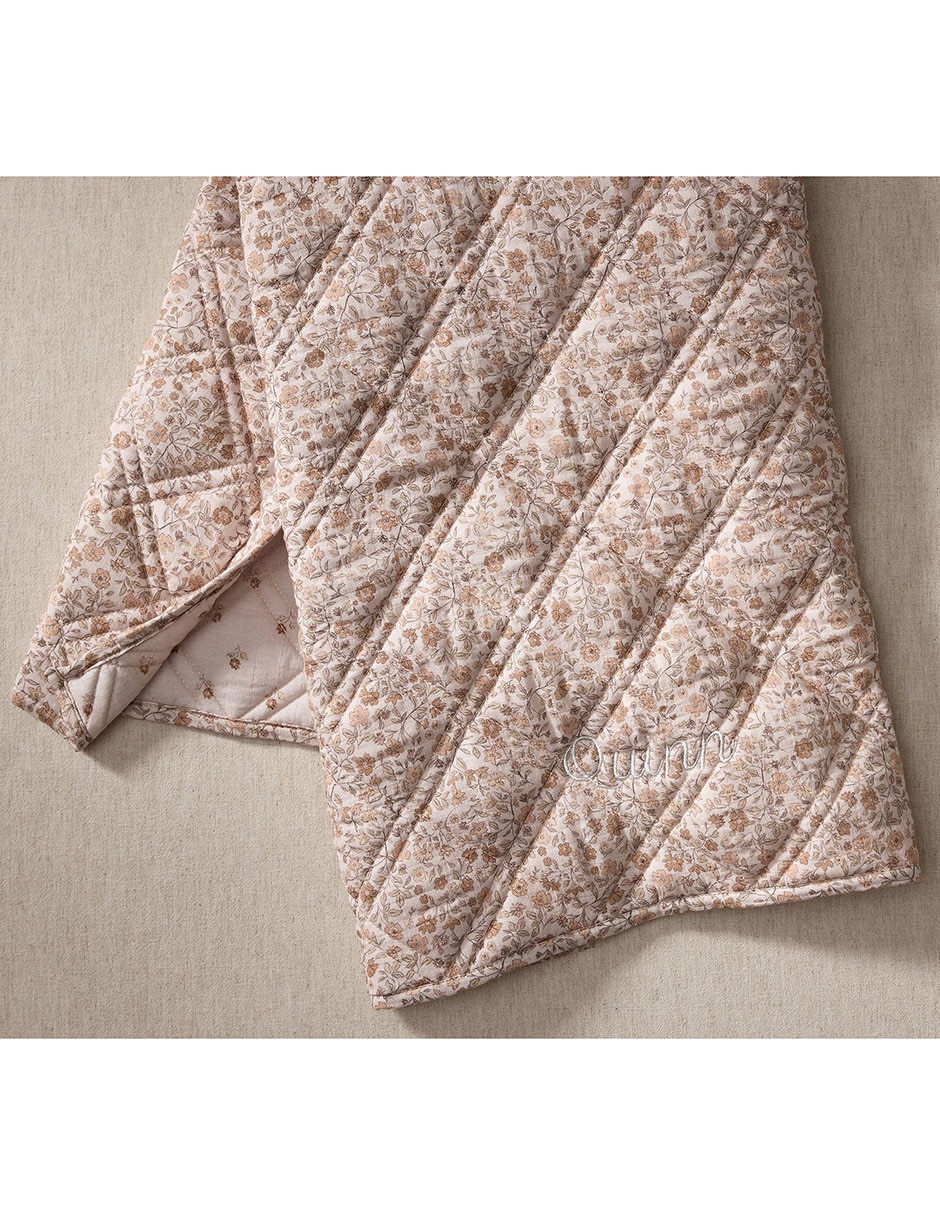 Cobija de tejido plano Rylee + Cru Wildflower 2