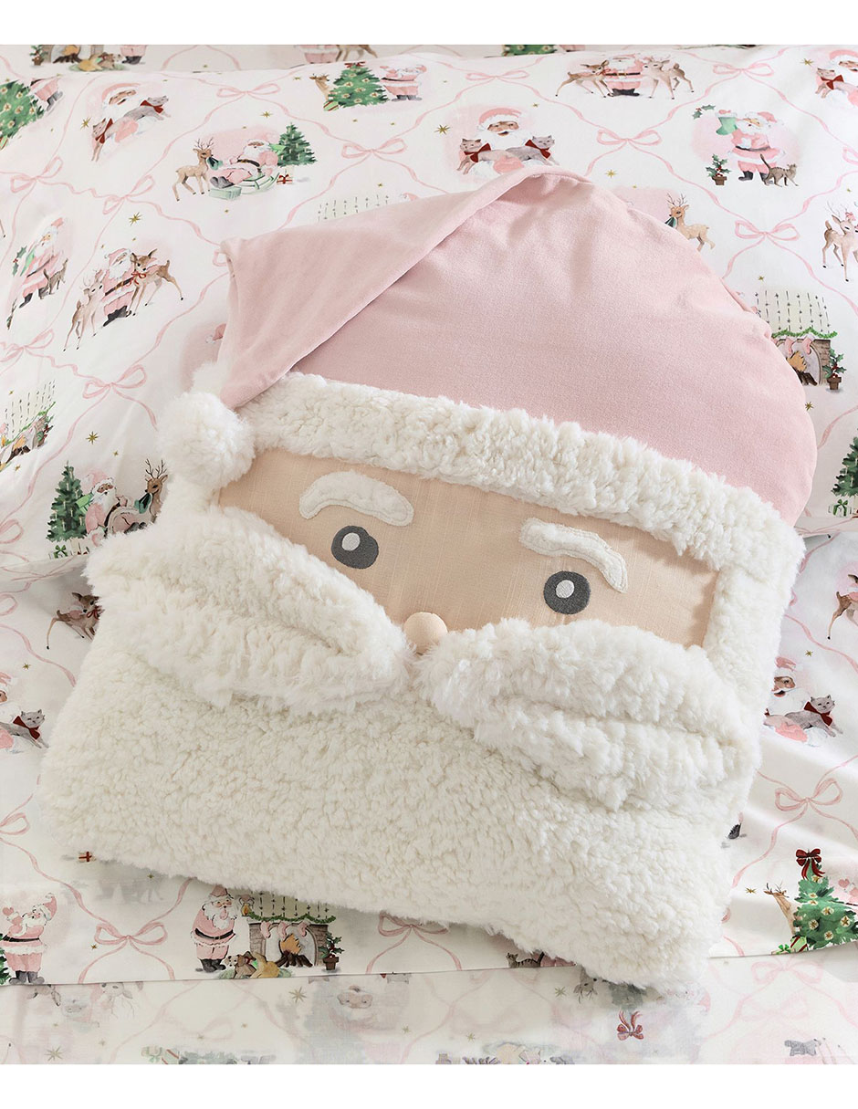 Cojín decorativo Blush Santa Claus