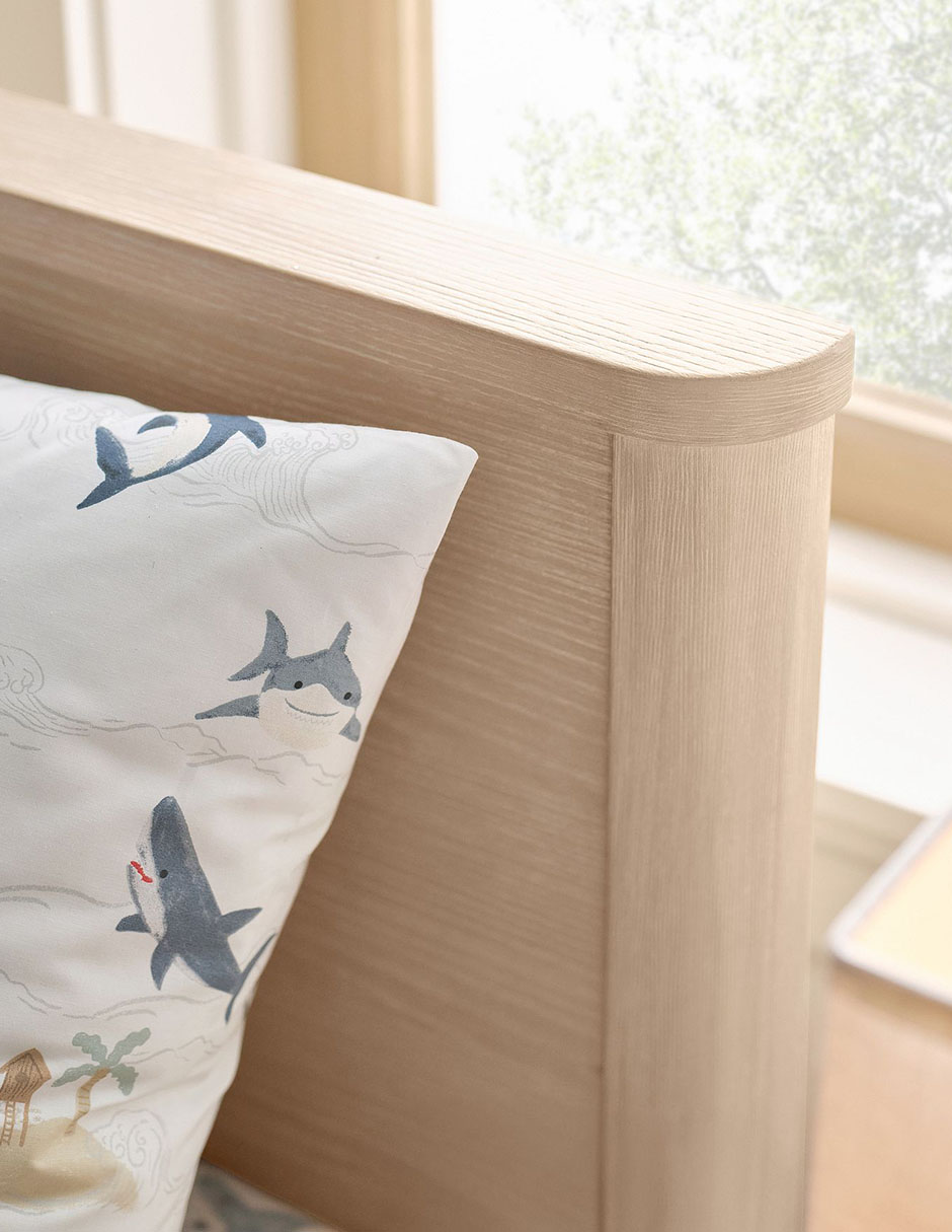 Cama Palmer de madera individual