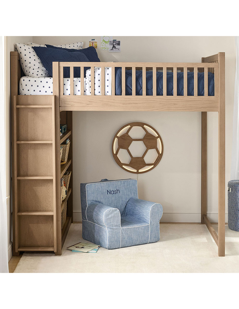 Cama loft de madera 260 cm