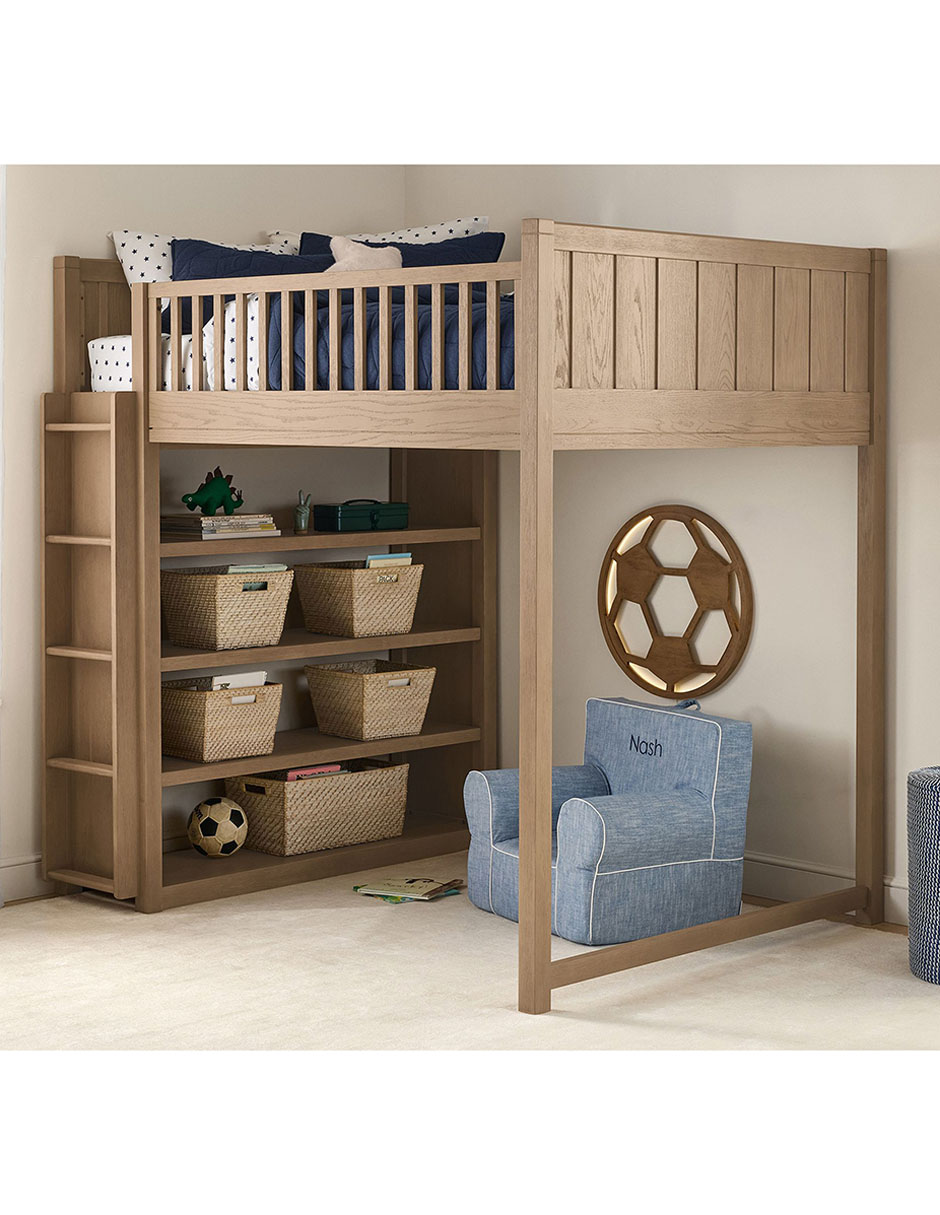 Cama loft de madera 260 cm