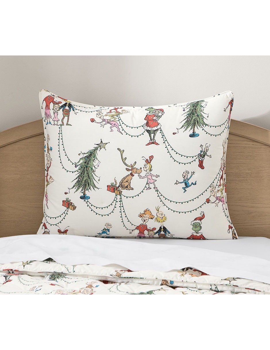 Funda para almohada dr. Seuss's the grinch