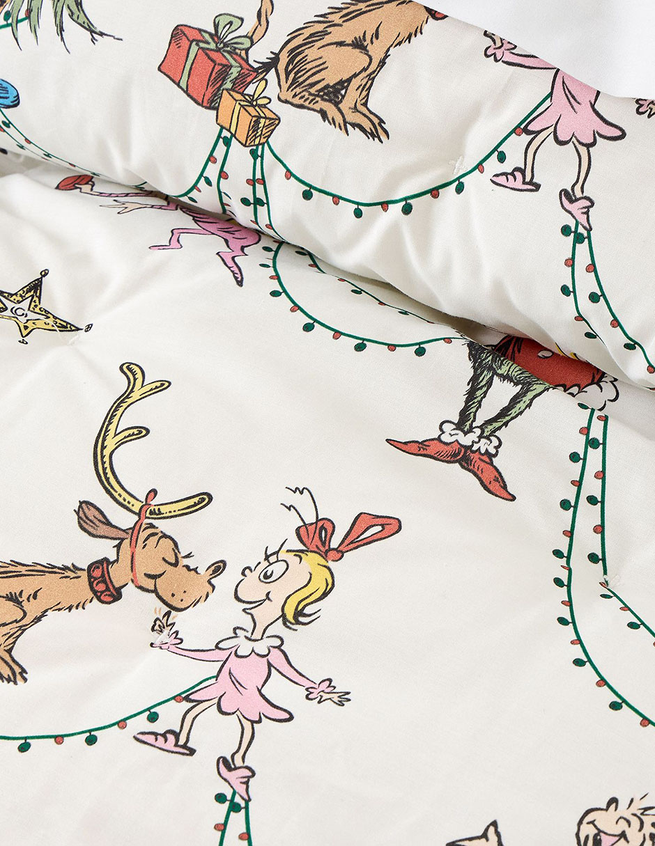 Funda para almohada dr. Seuss's the grinch 2