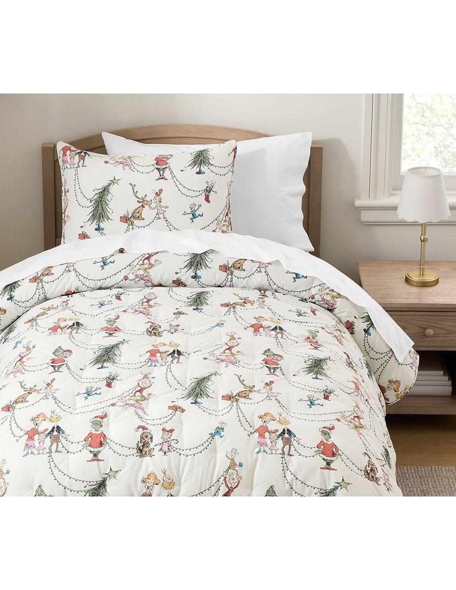 Funda para almohada dr. Seuss's the grinch 3