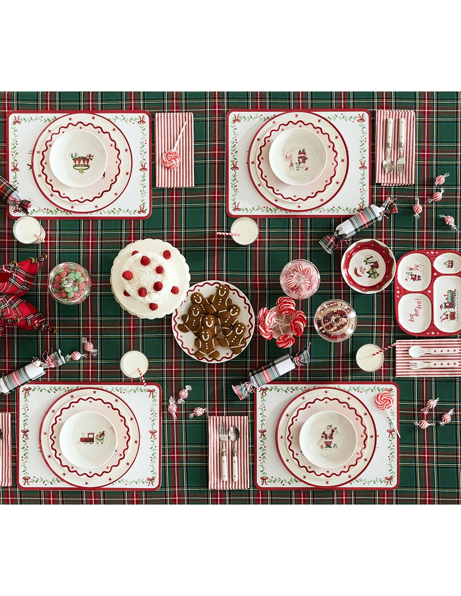 Bowl classic christmas de melamine