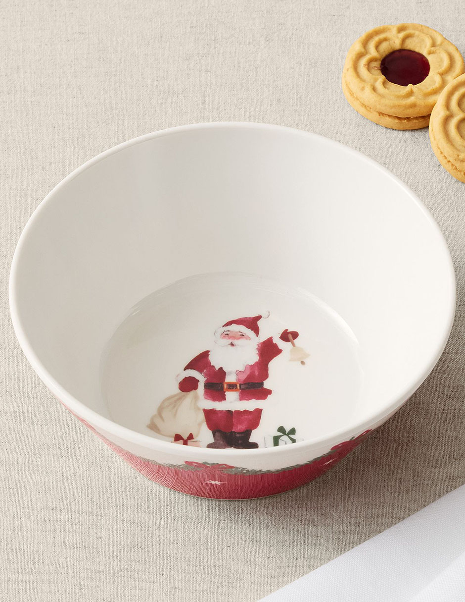 Bowl Classic Christmas de melamina