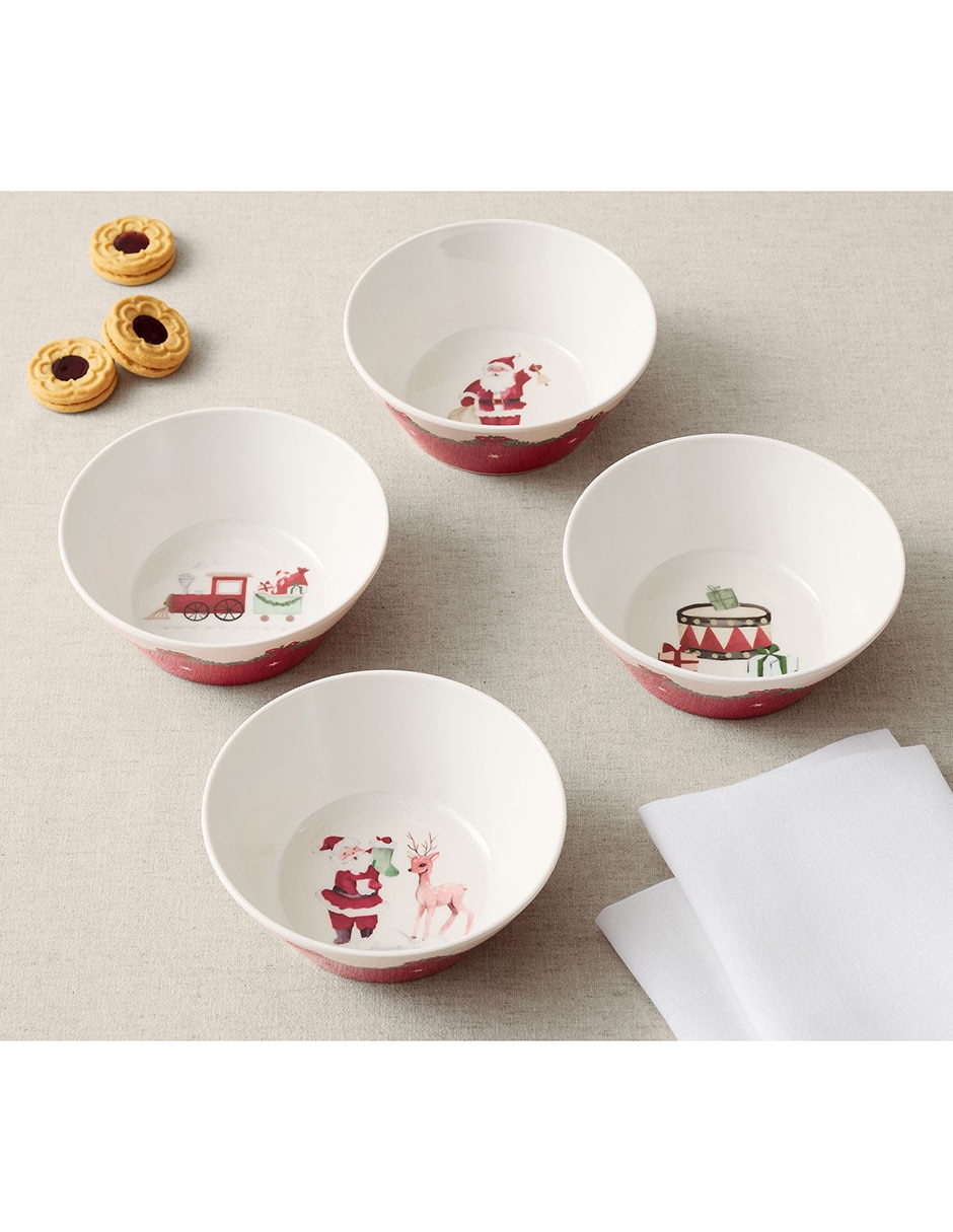 Bowl Classic Christmas de melamina