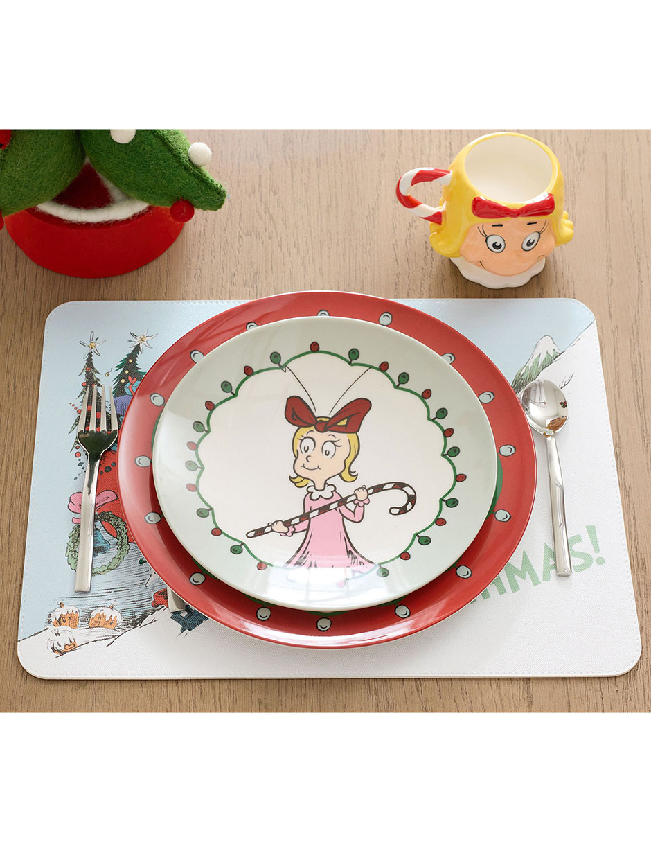 Plato The Grinch de melamina