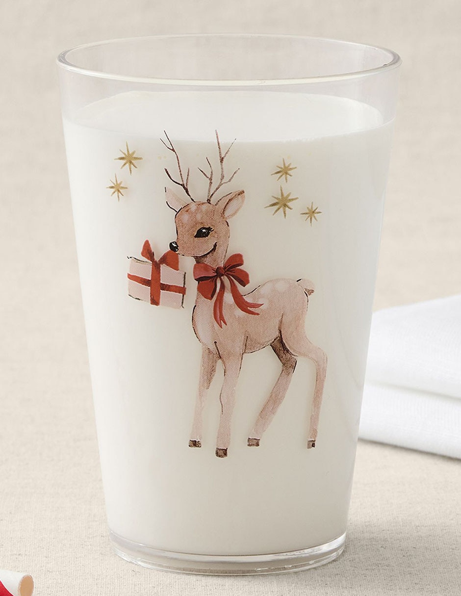 Vaso para agua Pink Christmas tritán