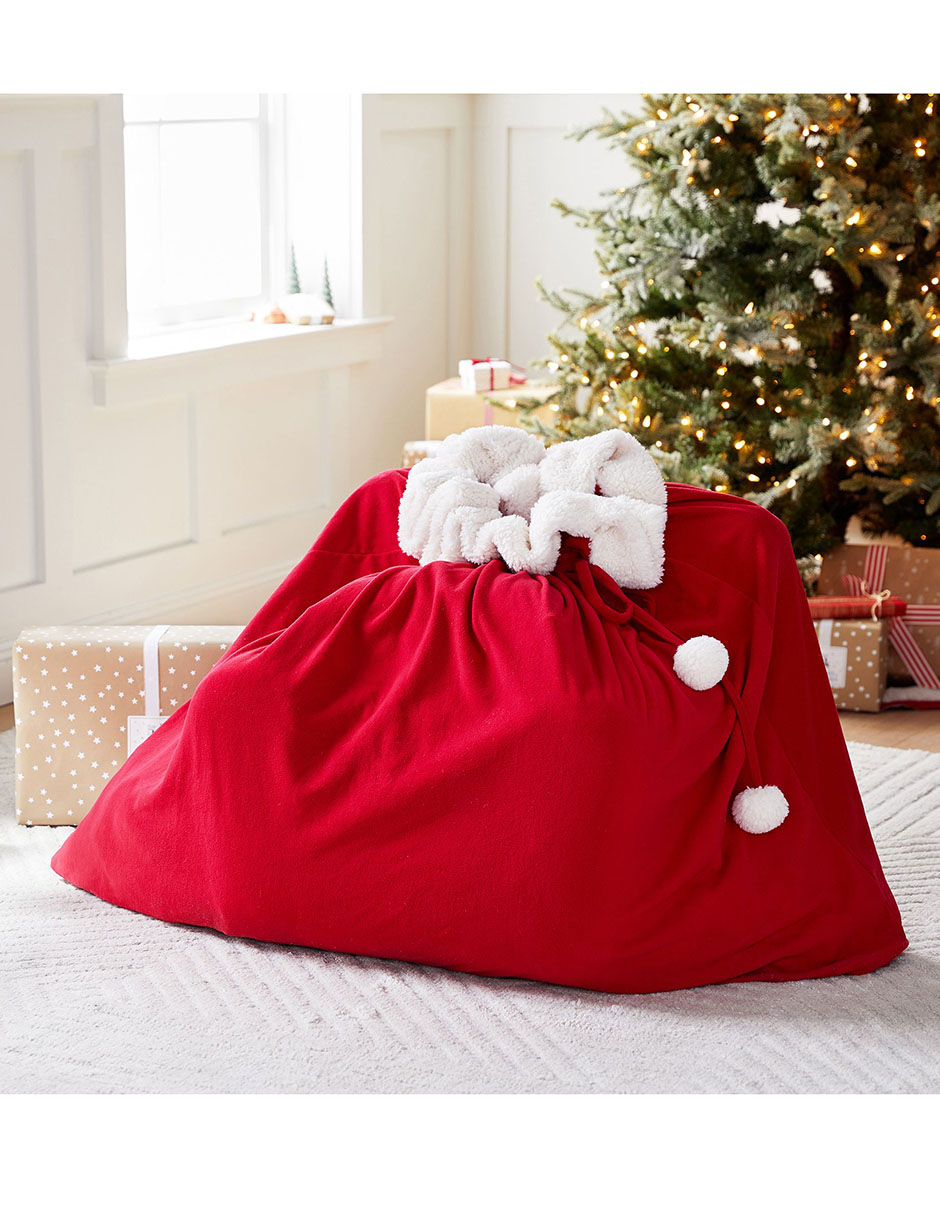 Bolsa decorativa navideña Santa Claus