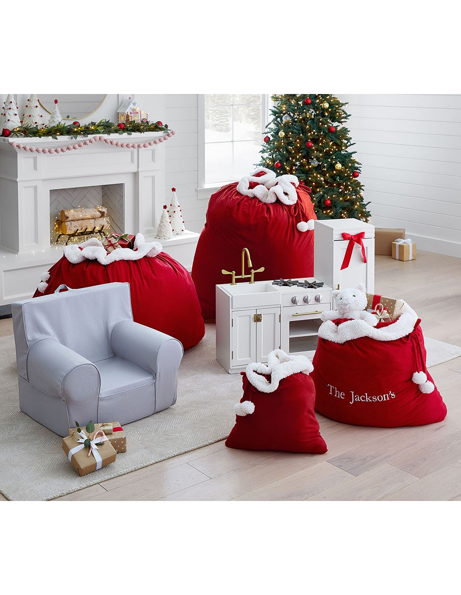 Bolsa decorativa navideña Santa Claus