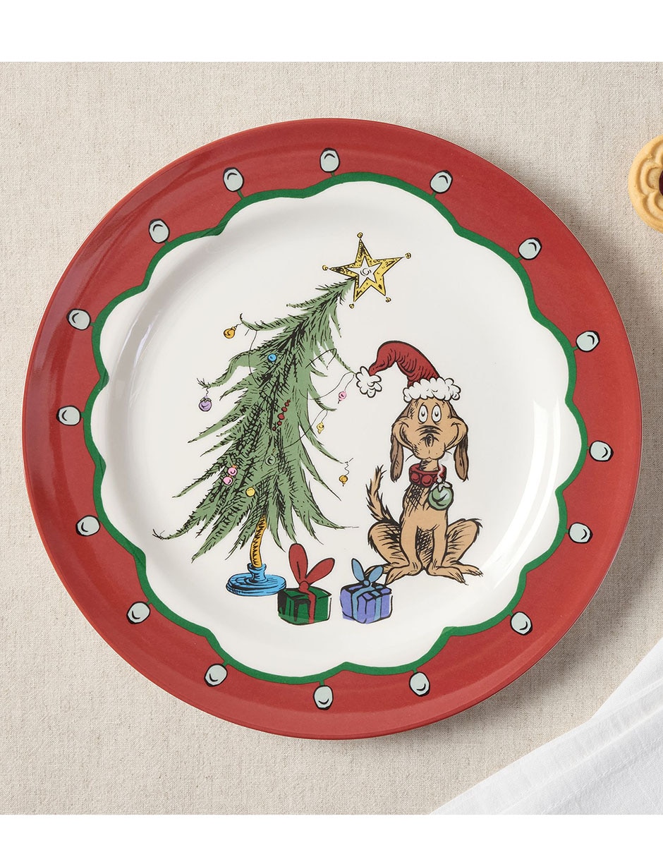 Plato base The Grinch de melamina
