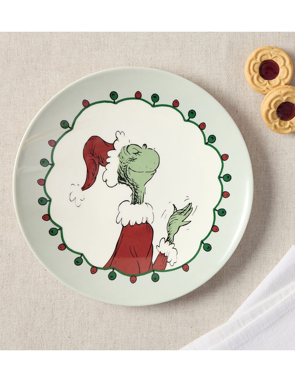 Plato Heritage The Grinch de melamina