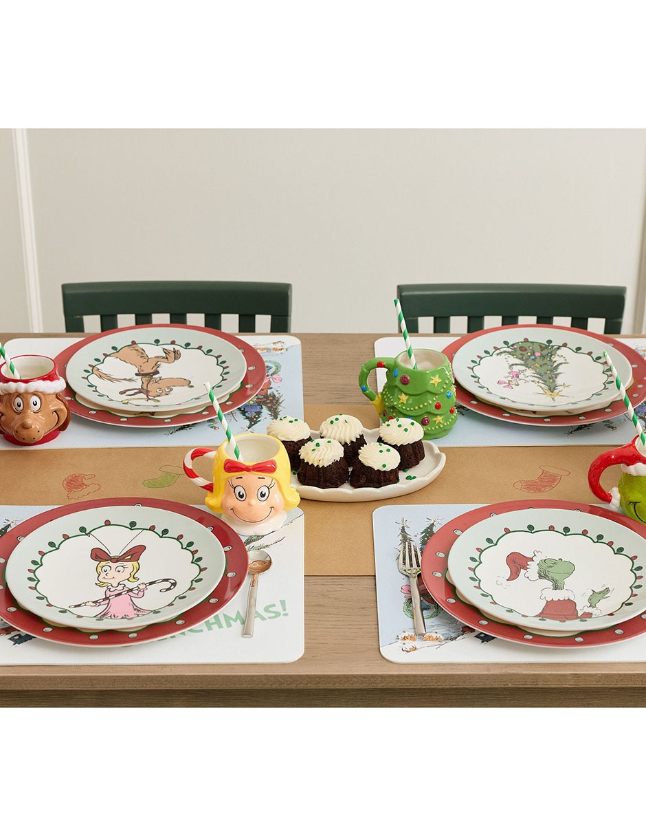 Plato Heritage The Grinch de melamina
