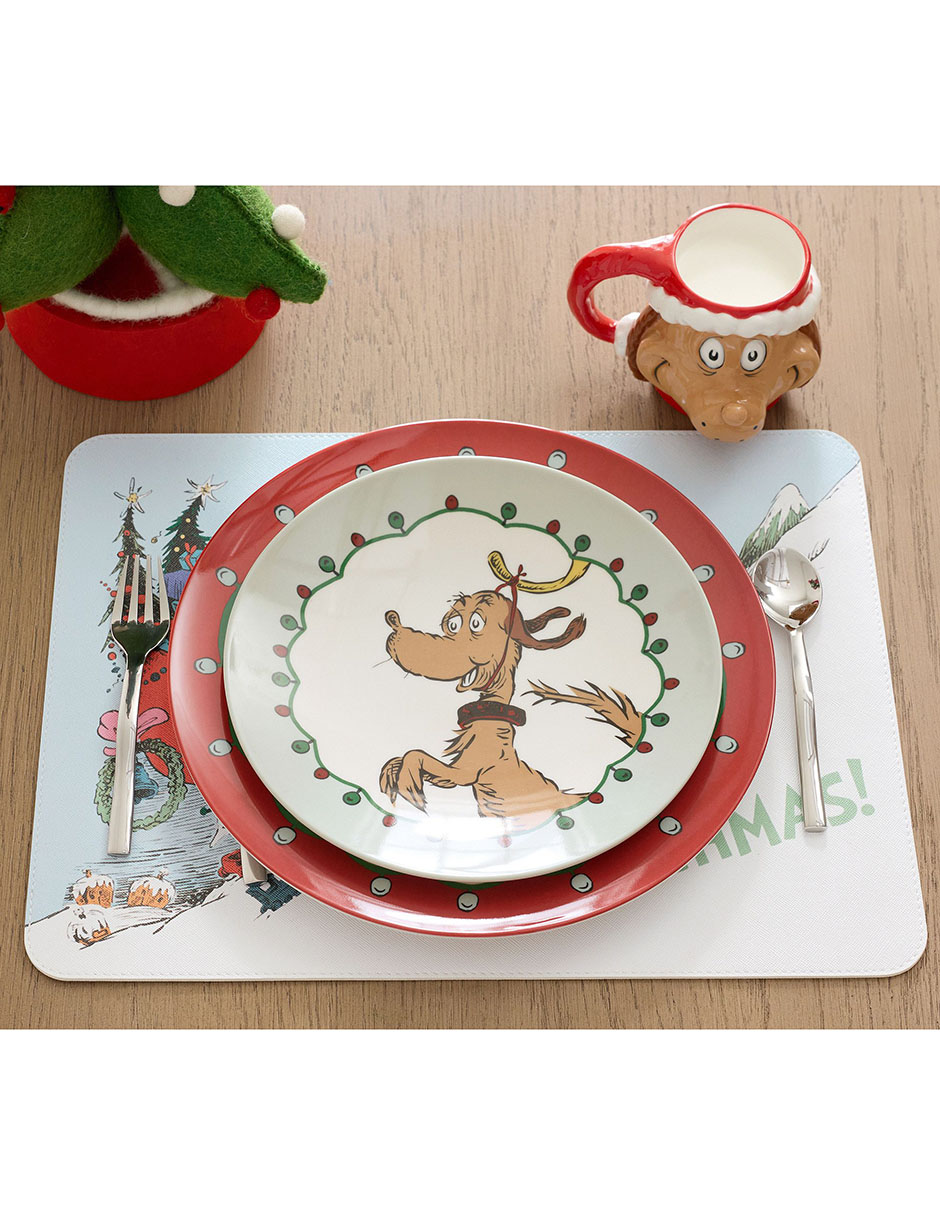Plato Heritage The Grinch de melamina