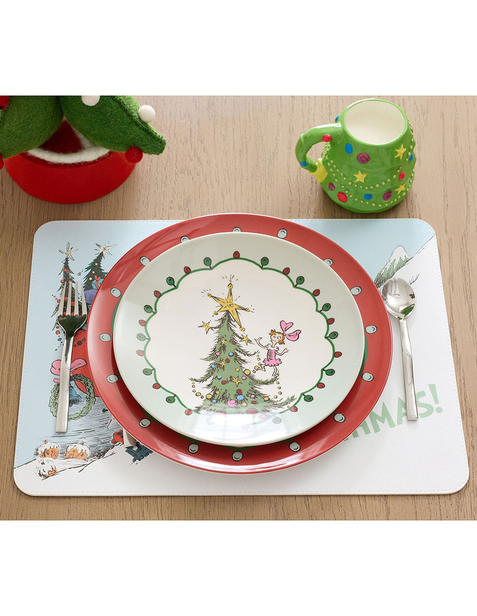 Plato The Grinch de melamina