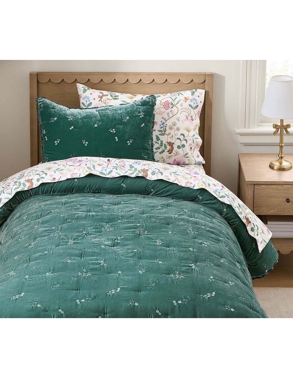 Funda para almohada Floral Velvet 3