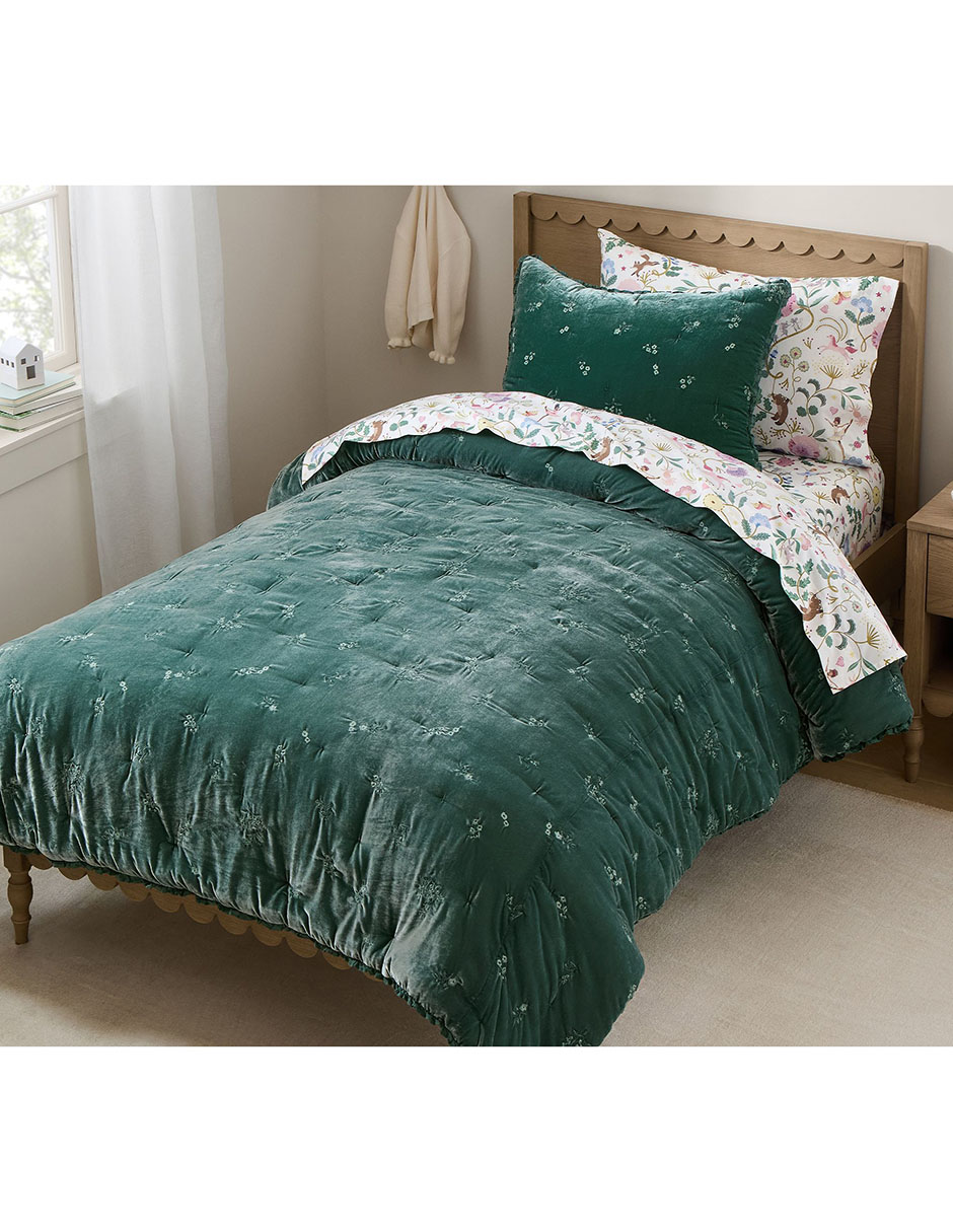 Funda para almohada Floral Velvet 4