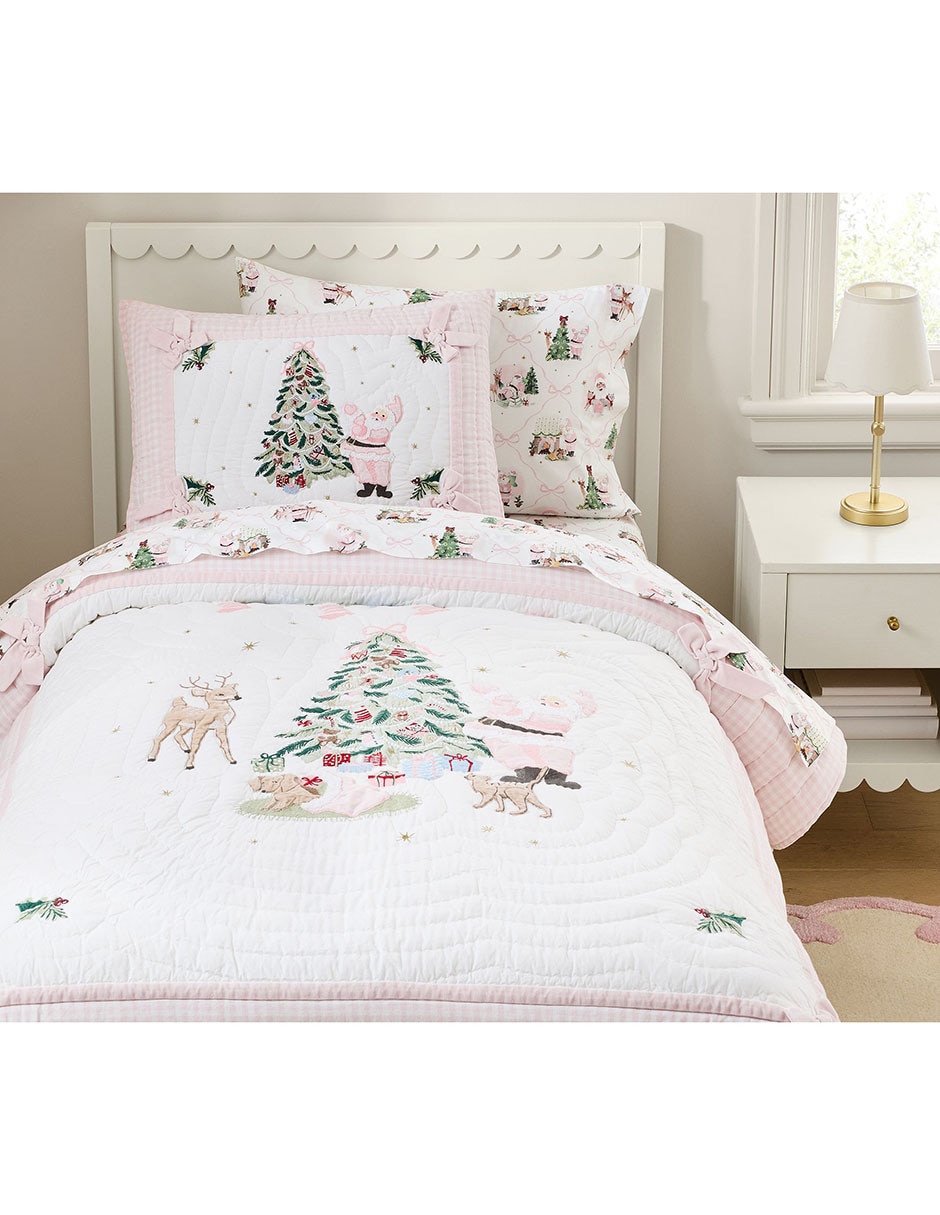 Colcha Blush Holly Jolly 2