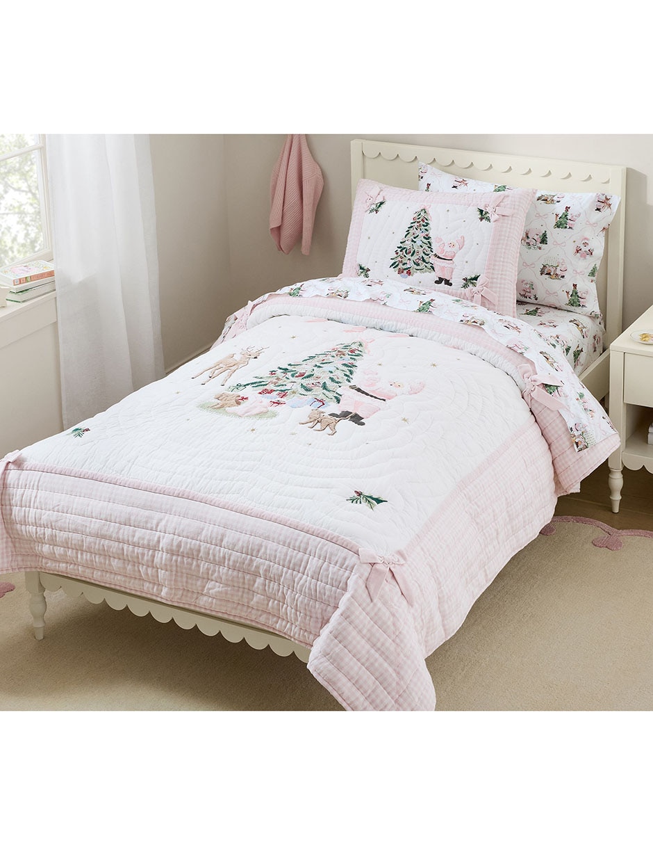 Colcha Blush Holly Jolly 3