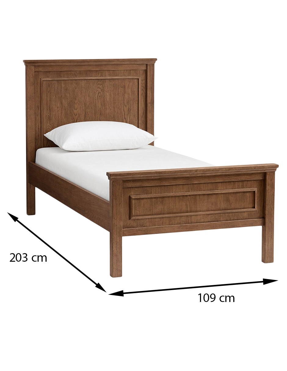 Cama Fillmore de madera 121 cm 7