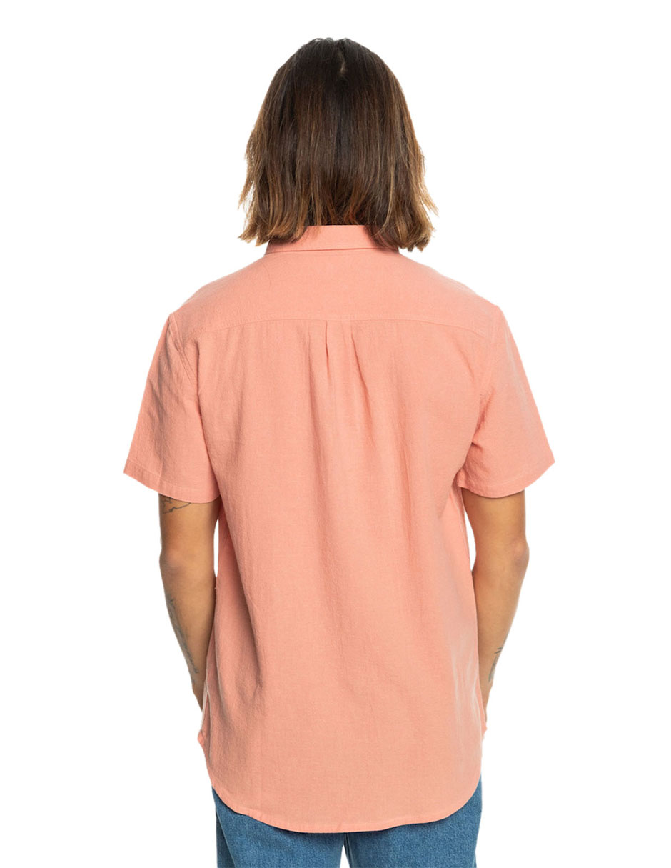 Camisa de algodón manga corta para hombre 3